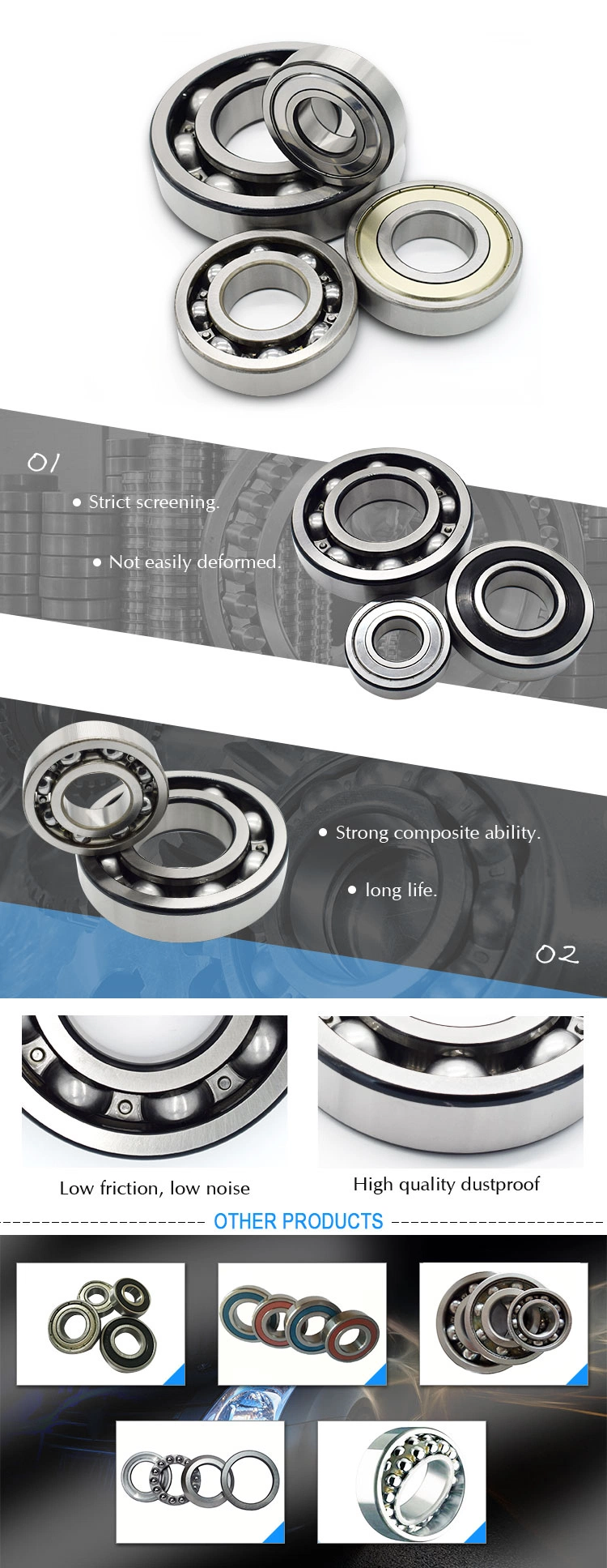 NTN 6303 20% Discount Deep Groove Ball Bearings