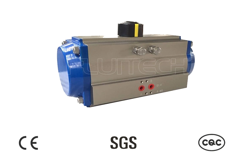 Spring Return Pneumatic Valve Actuator with Factory Price