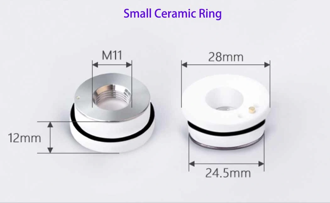 Laser Ceramic Ring Dia. 28mm X 24.5mm for Fiber Laser Cutting Head