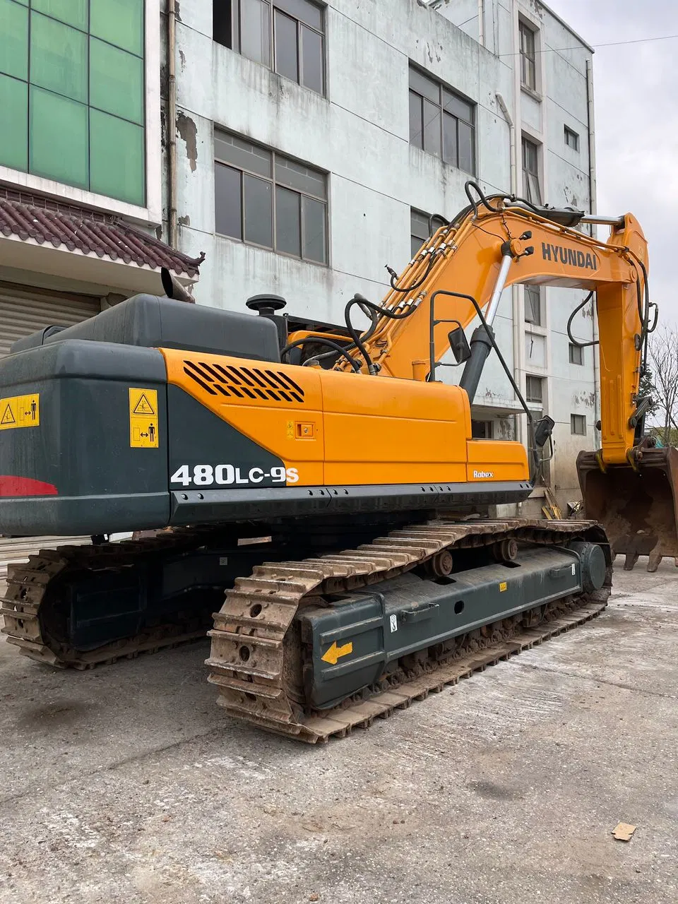 Original Second-Hand Excavator, Hyundai 480LC Newly Arrived Large Machine