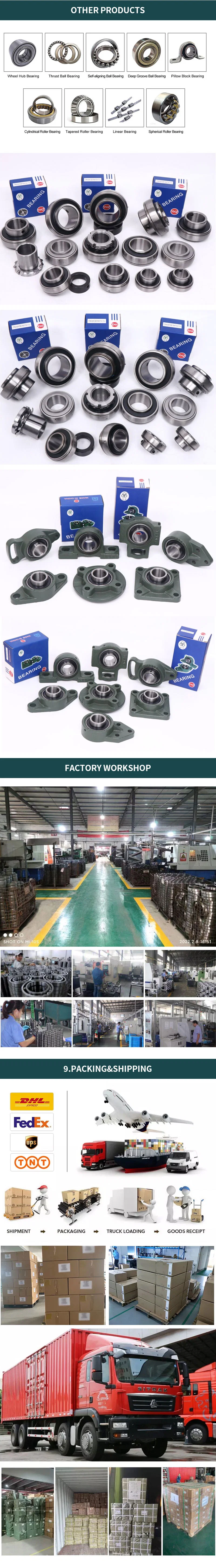 China Manufacturer UCP 207 Supplier Quality and Reliable China Pillow Block Bearing UCP Ucf UCT