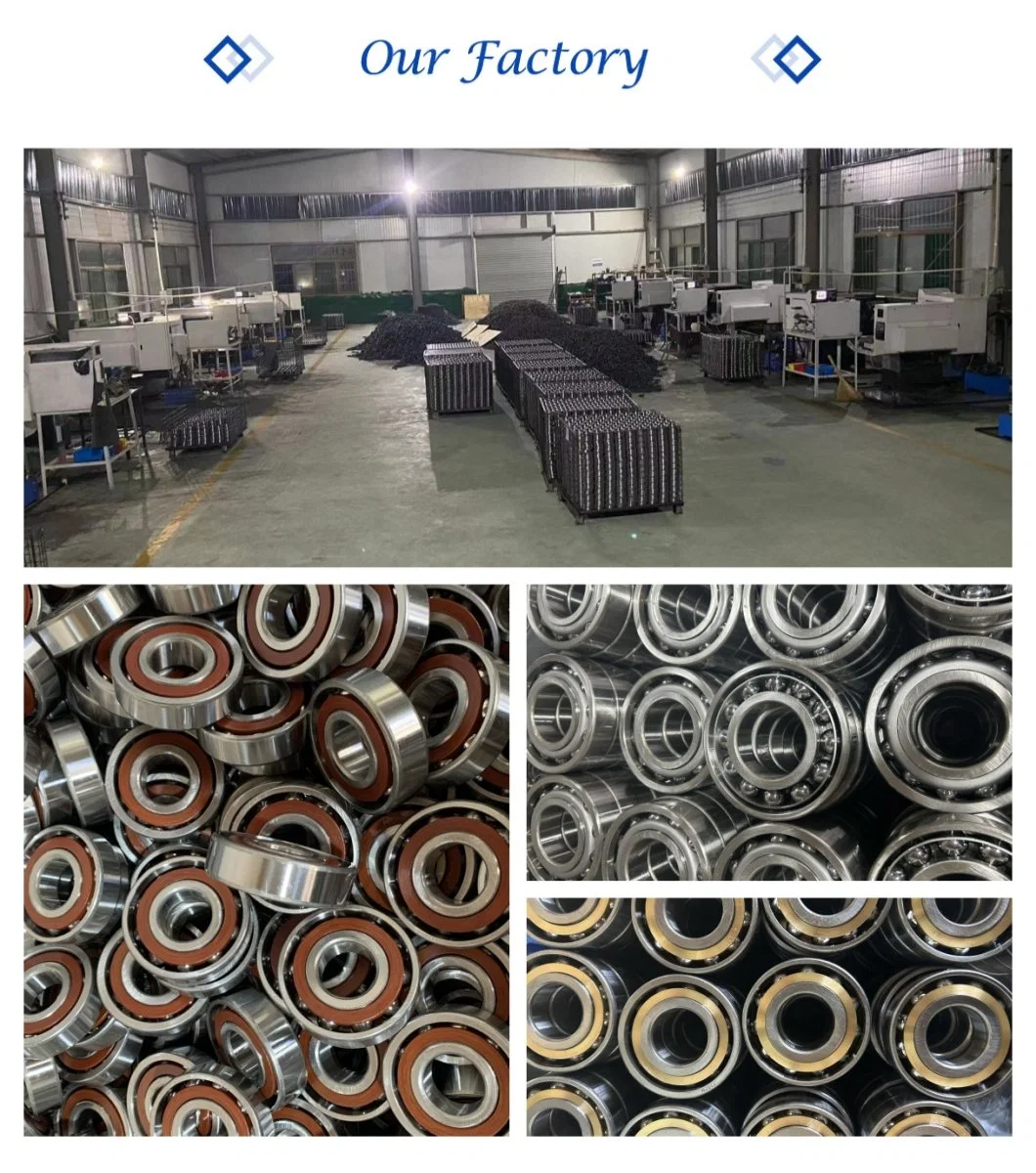 Chinese Manufacturer Supplier Auto Steering Bearings Qj210 50X90X20 mm 7013c P5 dB Precision Angular Contact Ball Bearings, 25&deg; Contact Angle