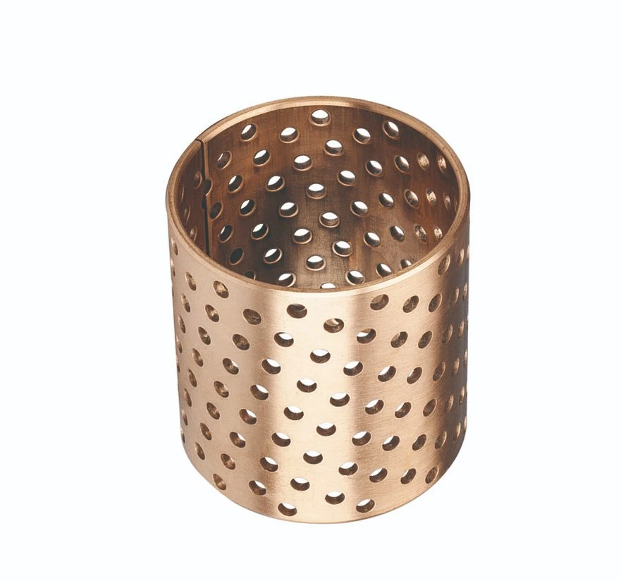 Manufacturer Supplier Fb092 Bronze Wrapped Plain Bearing Bronze Bushing Machinery Part Agriculture Machine Oilless Bearing