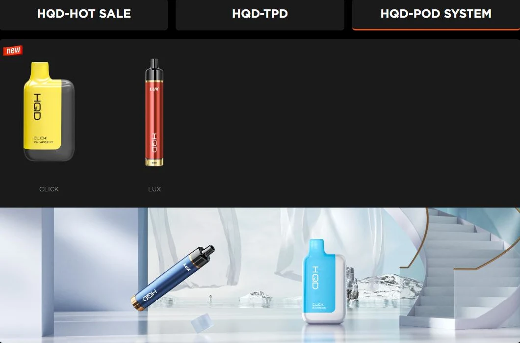 OEM ODM Hqd Original Vape Factory 12000 Puffs Glaze with Display E-Cigarette Disposable Vape