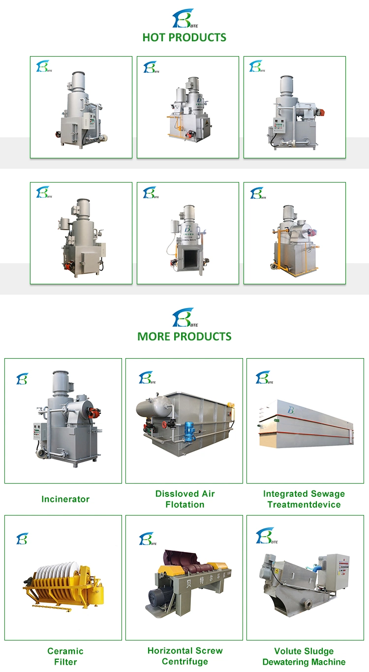 5 Cbm/Hr. Potato Washing Wastewater Treatment Machine Daf, Used in Potato Chips Factory