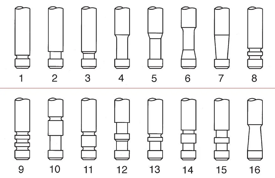 Engine Valve Factory Inlet and Outlet Valve for Scania 124