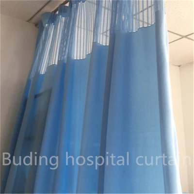 High Quality Inherent Fire Resistant Hospital Compartment Partition Curtain