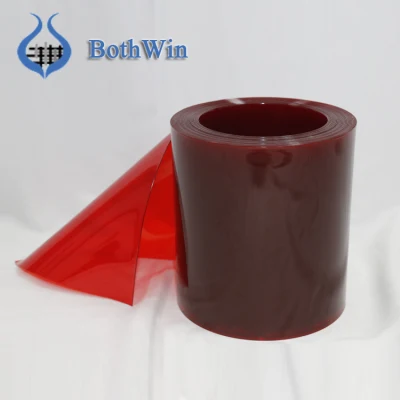 Red Welding PVC Strip Curtain