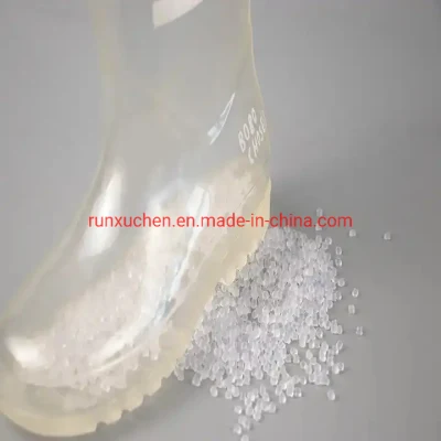  PVC Compound 62A 72A 76A 75A Black PVC Granules for Shoes Gumboots Slippers