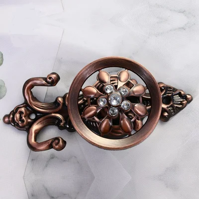 Sunflower Zinc Alloy Window Hook Metal Curtain Hooks and Hangers