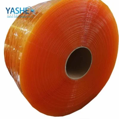 Transparent Yellow Anti Insect PVC Curtain Rolls for Balcony