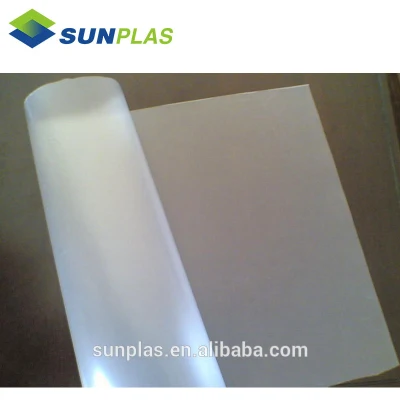  Wholesale Transparent Matte Frosted Hard Panel Plate PVC Roll Rigid Plastic Sheet