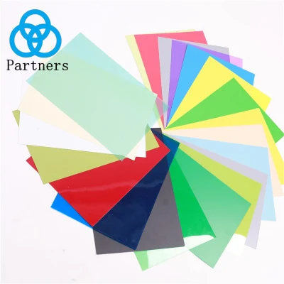  Colored PVC Sheet Plastic Hard Sheet Soft Glass PVC