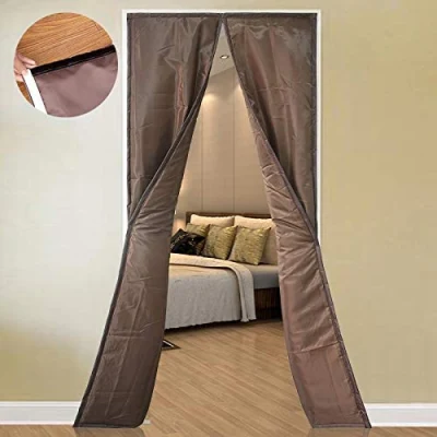  Thermal Insulated Household Magnetic Screen Curtains Doors, Home Winter Very Warm Wind Curtain