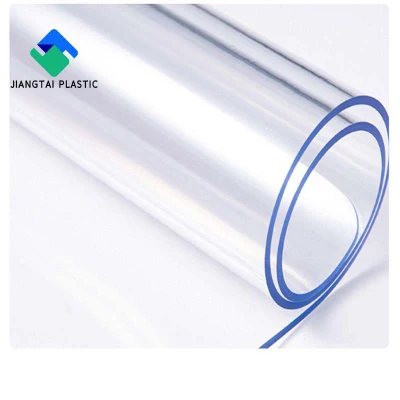 Jiangtai Plastic Super Clear PVC Flexible PVC Soft Film for Table Cloth