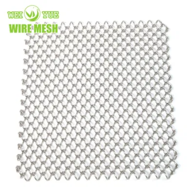 Sample Customization Metal Soft Curtain Made of Spiral Wire Mesh for Hotel Decorative Net