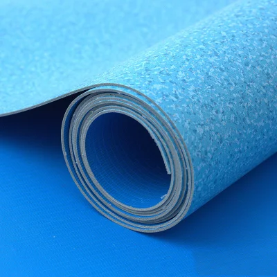 Linoleum Plastic Sheet Hospital Carpet 4m Wide Wood Style PVC Flooring Roll