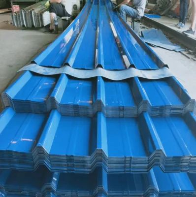 Manufacturer ASTM Ral Color PVC Roofing Color Coated Corrugated Sheet Customized