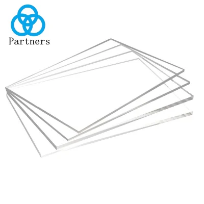  Clear Plastic Sheet Acrylic PVC Pet PC PS Sheet for Table Shields and Screen