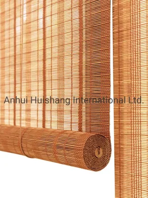  Customized Bamboo Window Curtains Blinds as Shade in Rolling or Roman Style