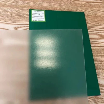 Rich Color PVC Rigid Plastic Sheet Frosted PVC Sheet