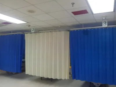 Antibacterial and Flame Retardant Disposable Hospital Curtains