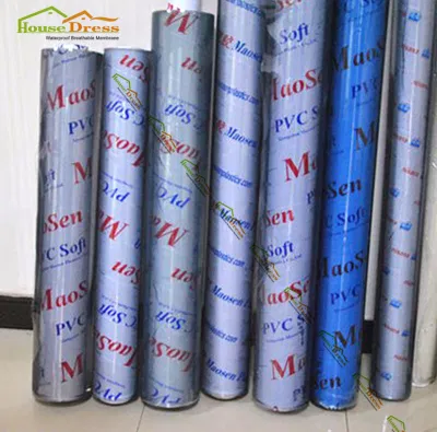  Custom PVC Decorative Film Soft 0.3mm Thickness 0.40mm Crystal PVC Transparent Sheet