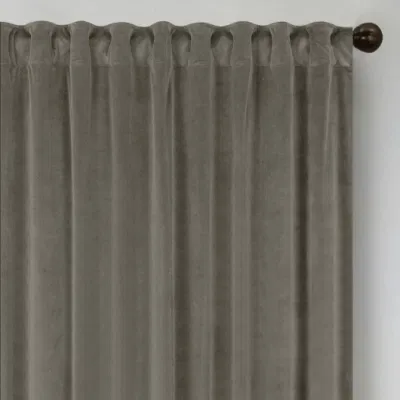  Bindi Fashion Flame Retardant Insulated Thermal Soundproof Luxury Gray Home Velvet Blackout Curtain for The Living Room