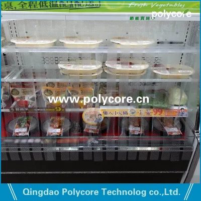 Plastic Curtain for Refrigeration Chiller Refrigeration Display Showcase Strip Curtain