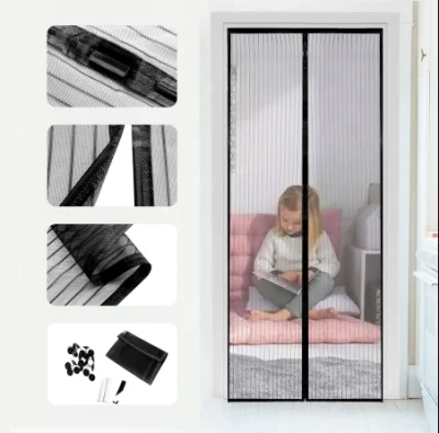 Summer Style Mesh Door Mosquito Net / Door Magnets Curtains / Magnetic Mosquito Net Door Curtain