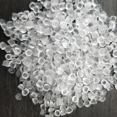 Wholesale Flexible Crystal PVC Granules for Sandal Shoes Slipper High Transparent