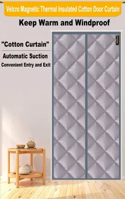  Magnetic Thermal Insulated Door Curtain