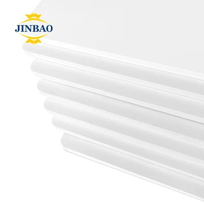 Jinbao 4X8FT 2050 X 3050mm 2X3m Cut to Size Waterproof Light Weight PVC Foam Board / Sheet for Bathroom/ Kitchen