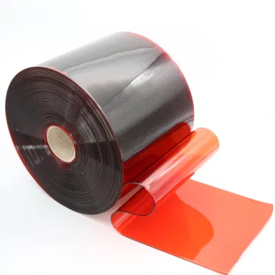  Hot Sale Black PVC Sheet Roll Sliding Anti-Static PVC Strip Curtain for Hanging Door Curtain