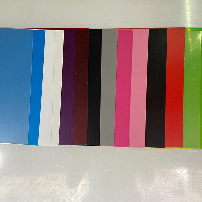 Colored PVC Sheet Plastic Hard Sheet Soft Glass PVC