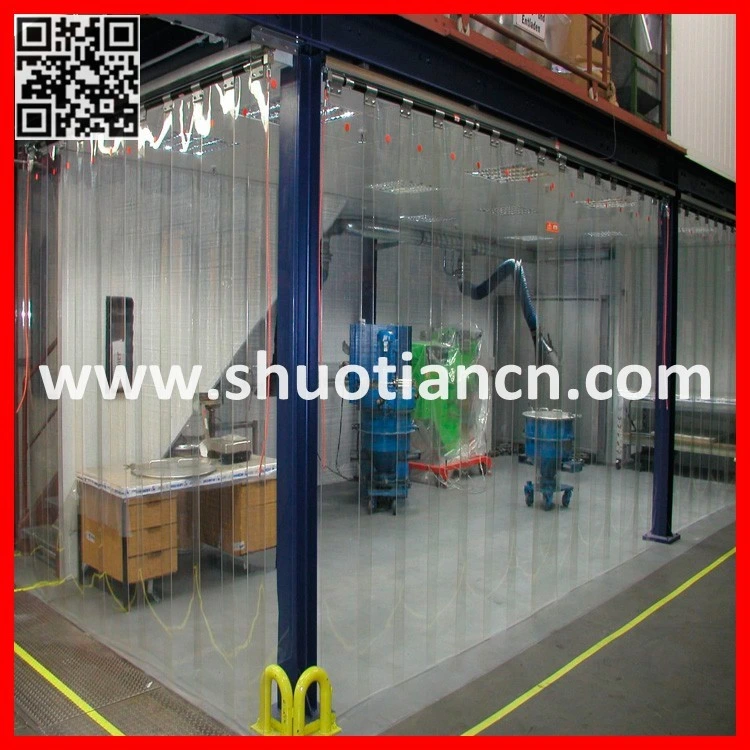 Transparent Polar PVC Strip Curtain Rolls (ST-004)