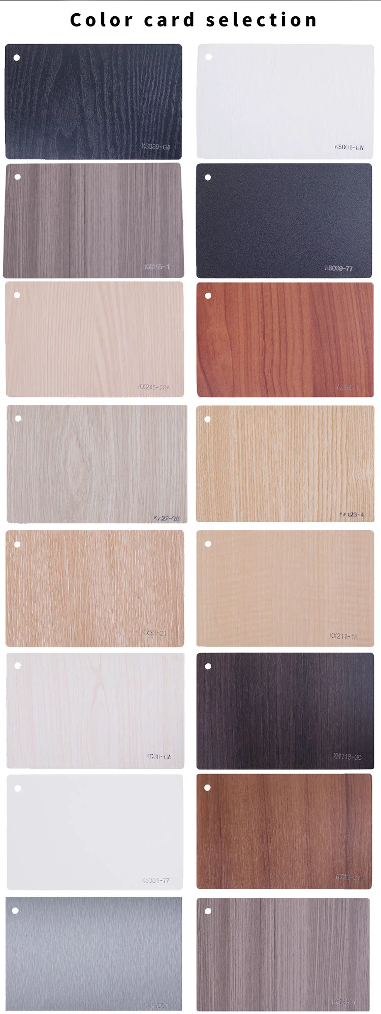 Popular Nature Color E1 Level MDF PVC Veneer MDF Board Table Top Wooden Case Wood Modem Square Office Furniture Modern