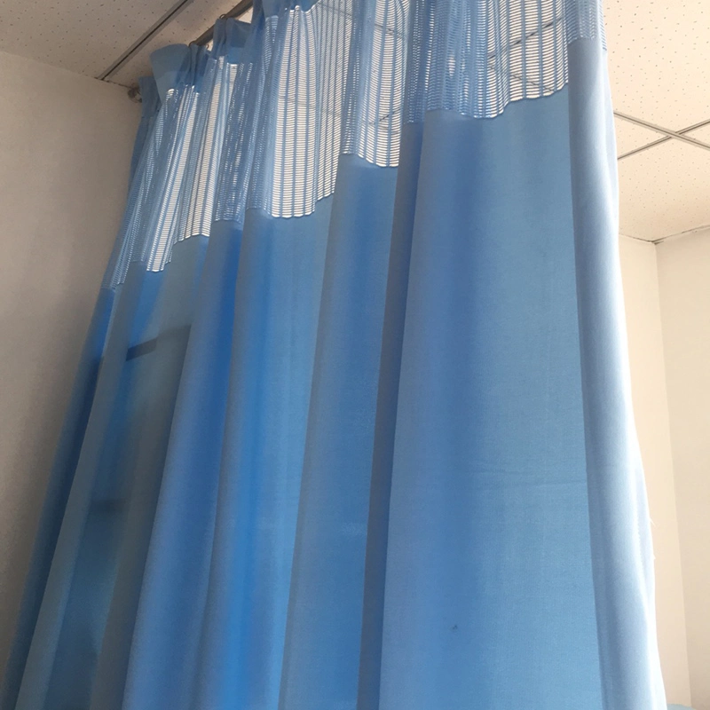 Fire Retardant Medical Clinic Anti-Bacterial Hospital Curtains