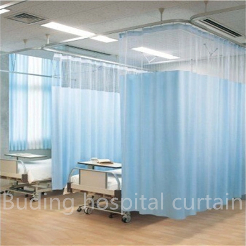 High Quality Inherent Fire Resistant Hospital Compartment Partition Curtain