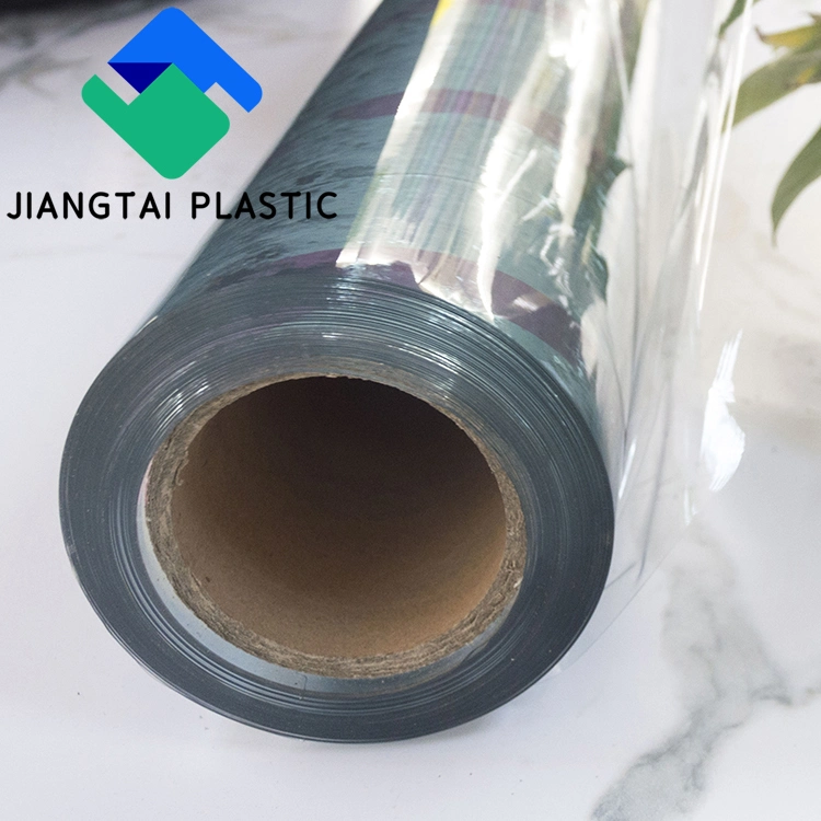 Jiangtai Plastic High Quality PVC Transparent Film Super Clear Flexible PVC Soft Sheet Rolls