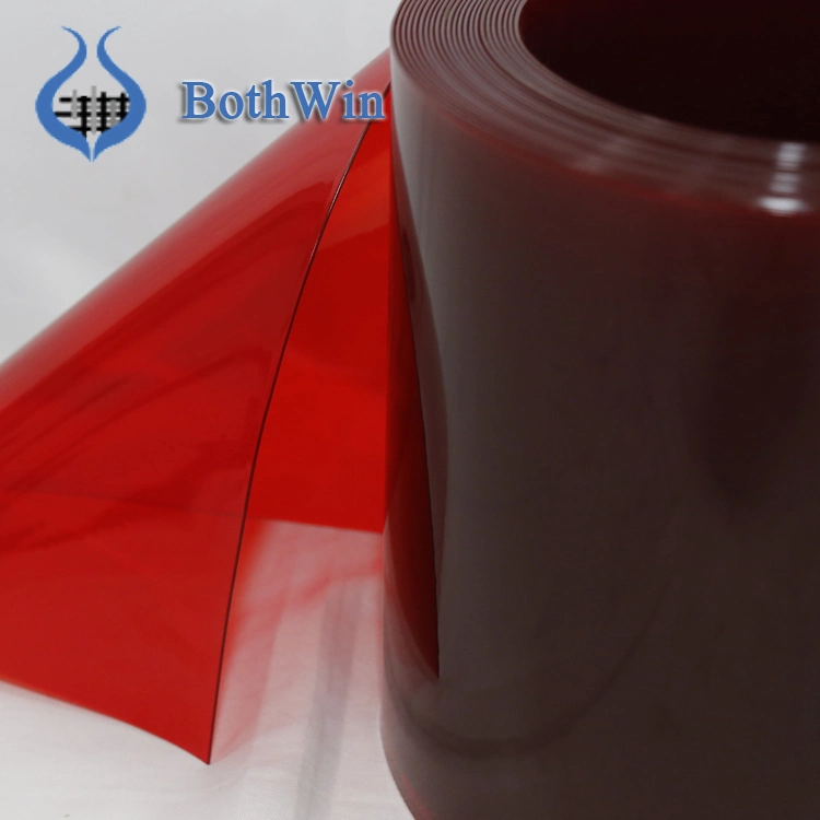 Red Color Durable Welding PVC Strip Curtain