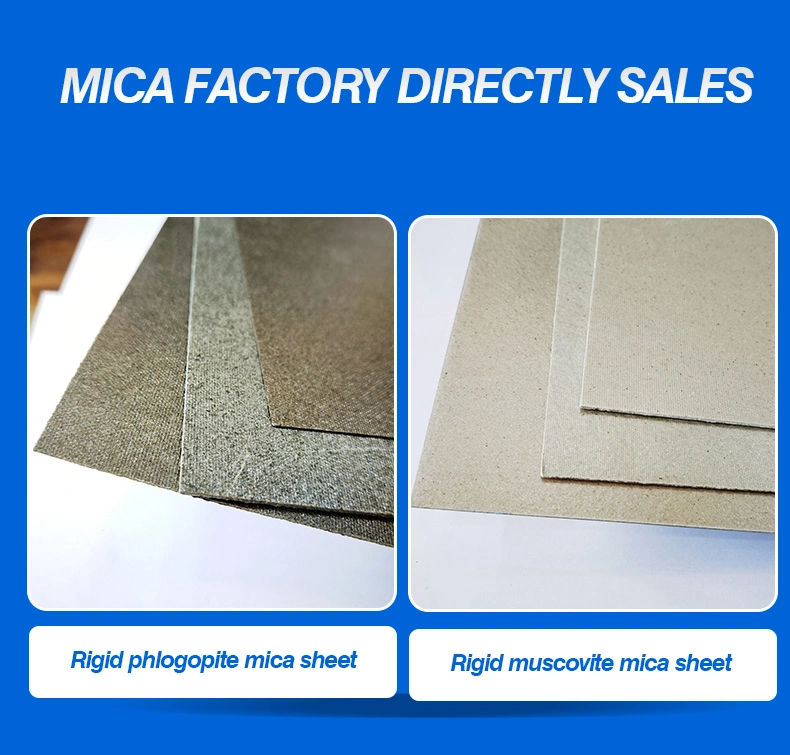 Igh Temperature Resistant 0.5mm Muscovitize Flexible PVC Mica Sheet