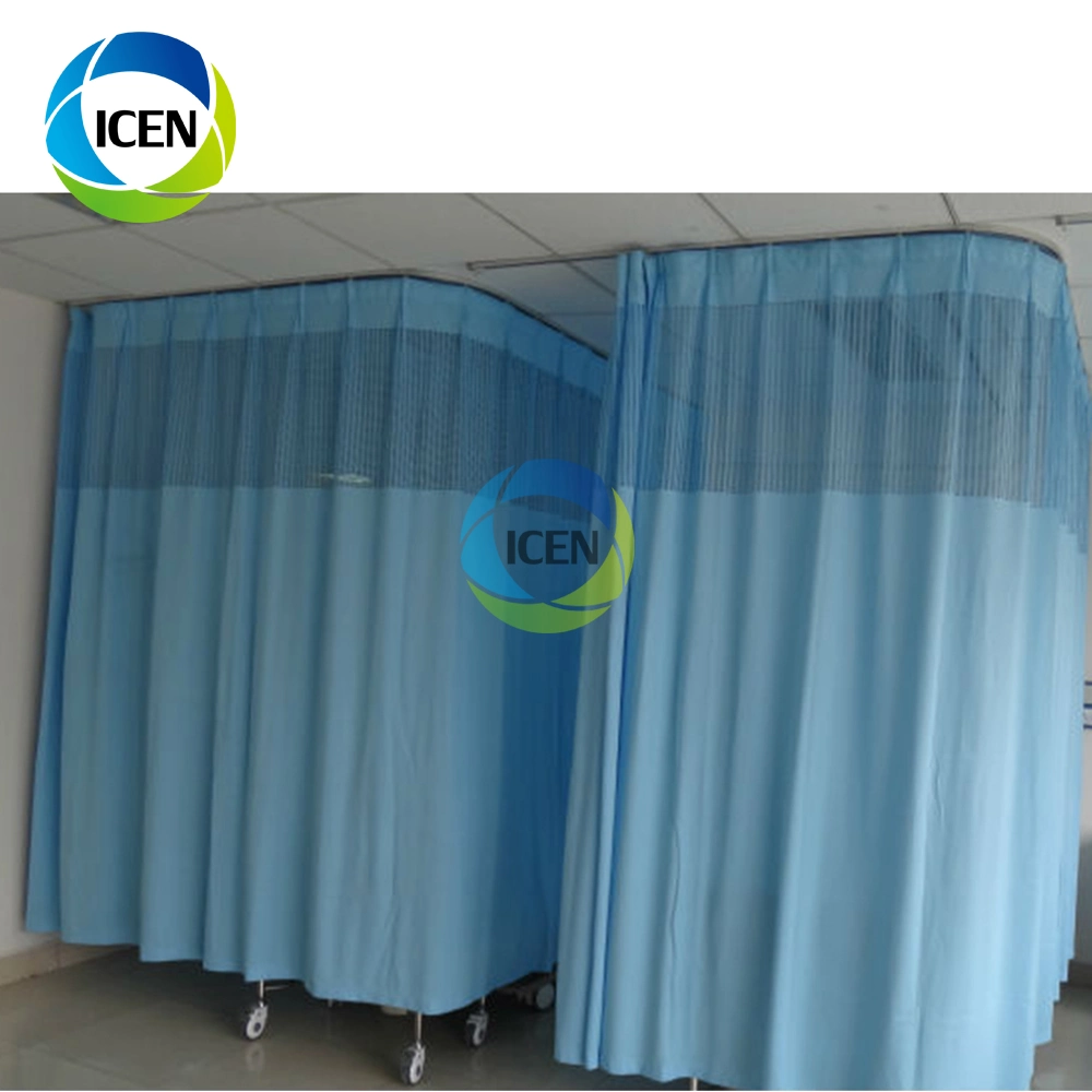 in-R117 Flame Retardant Medical Partitions Curtain Hospital Bed Cubicle Curtains