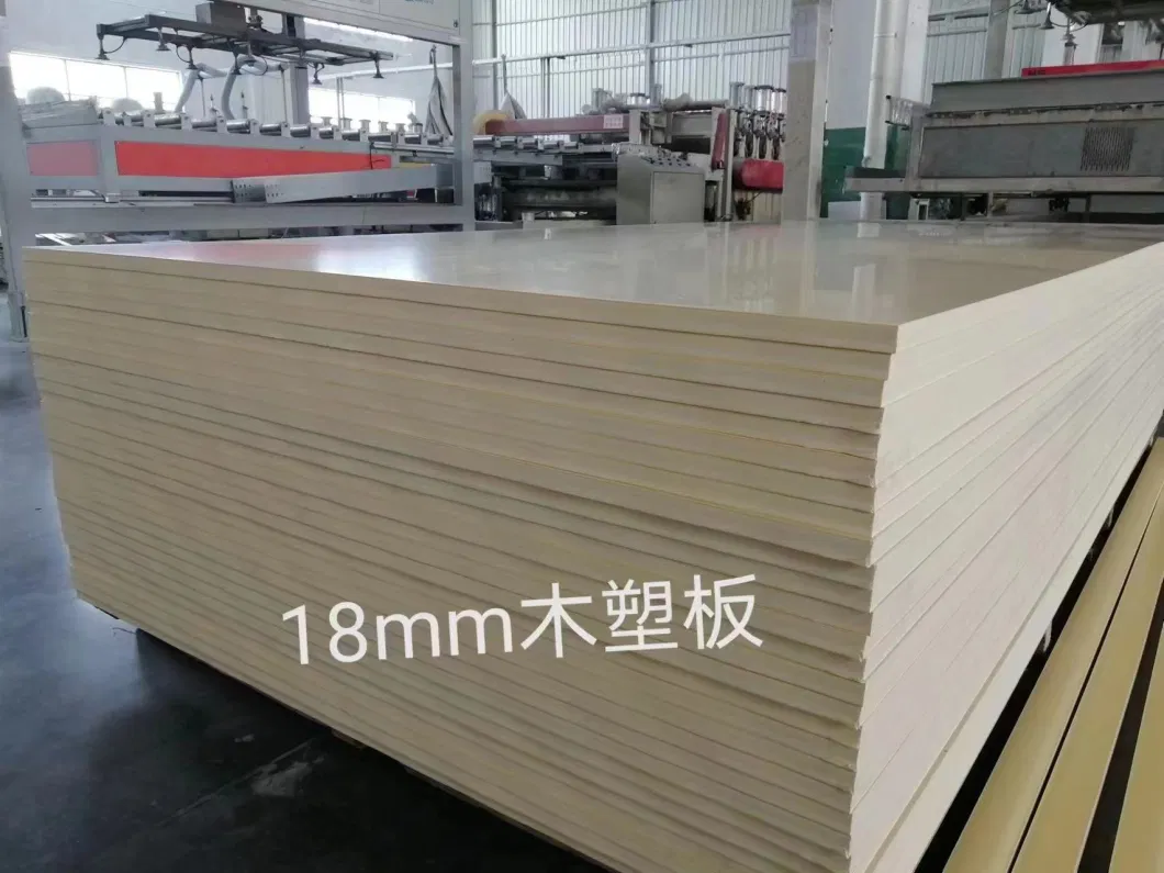 3-30mm Thickness WPC Foam Board Wood and Plastic Composite Sheet for Furniture Door Skin Door Frame and Concrete Formwork