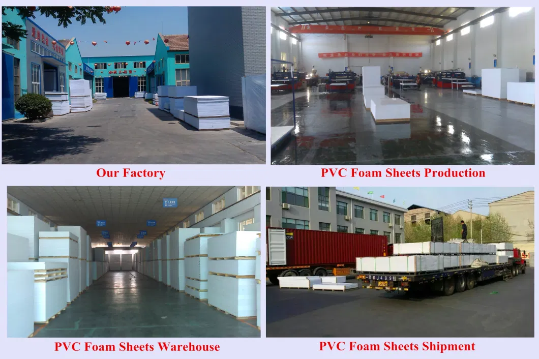 White PVC Foam Sheet/PVC Plastic Sheets/PVC Laminate Sheet