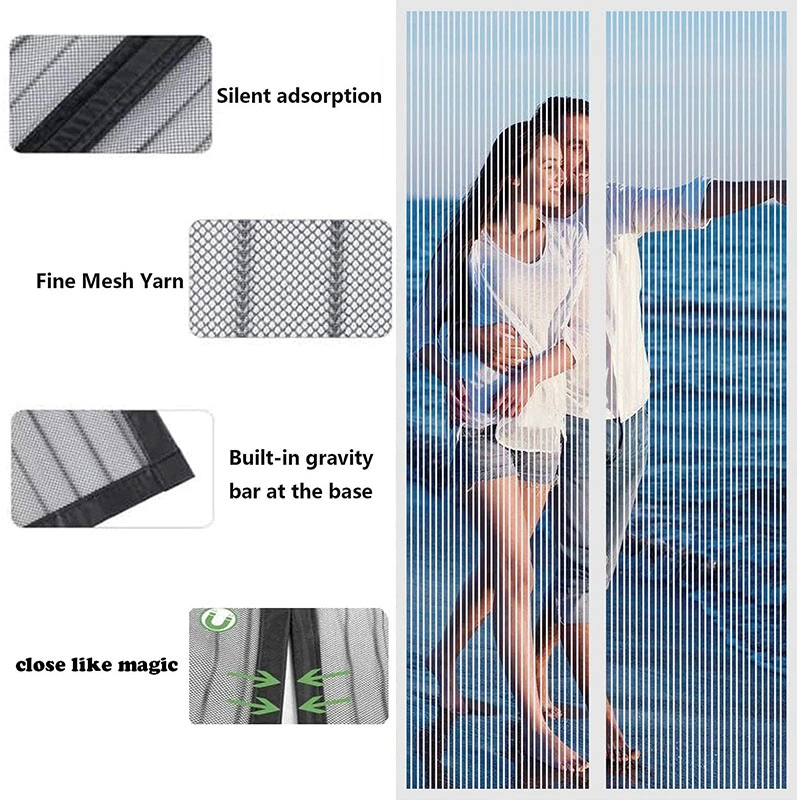 Specializd Magnetic Curtain Mosquito Net Screen Window Mesh Door