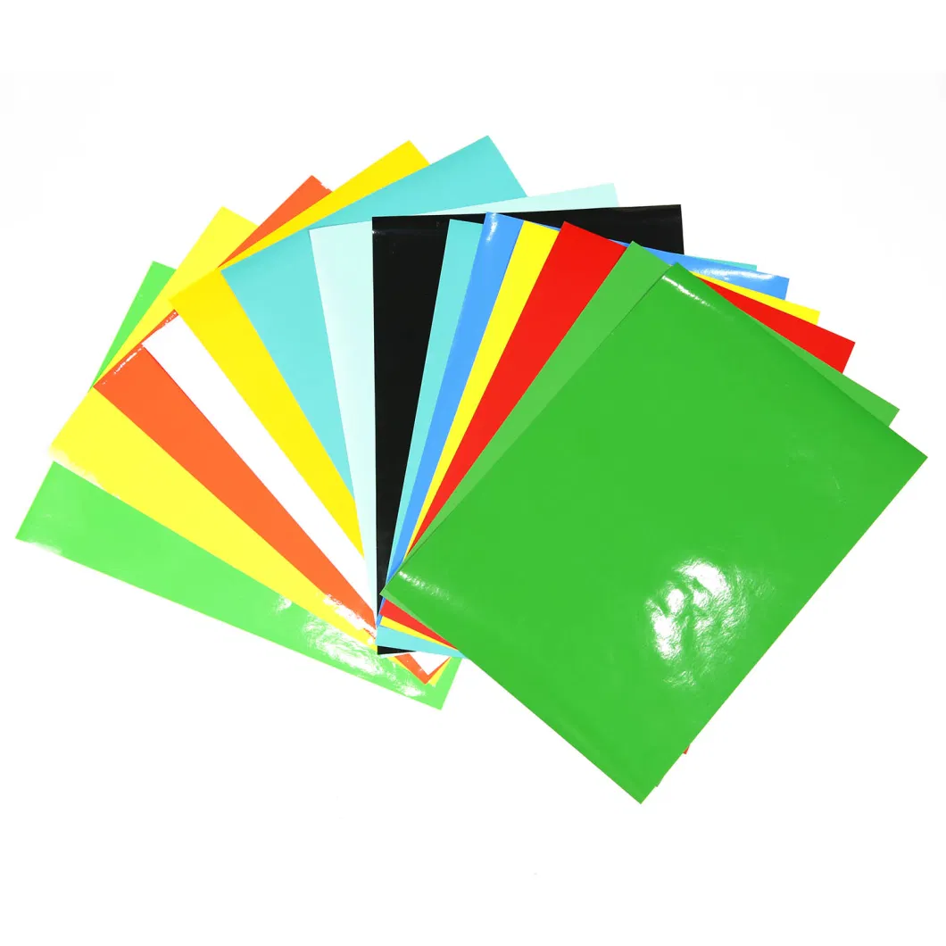 PVC Vinyl Material Roll Adhesive Vinyl Sheets Color Cutting Vinyl PVC Sheets