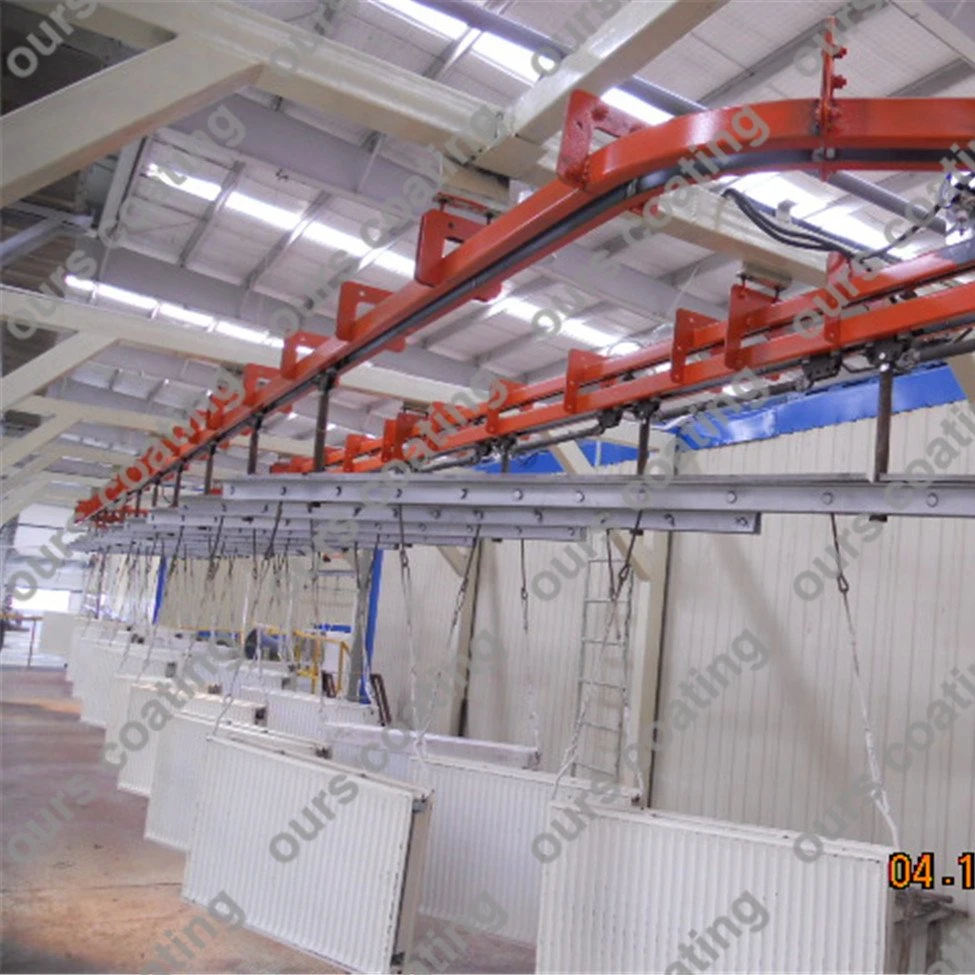 Industrial Overhead Hanging Power and Free Conveyor System Used in Coating Line