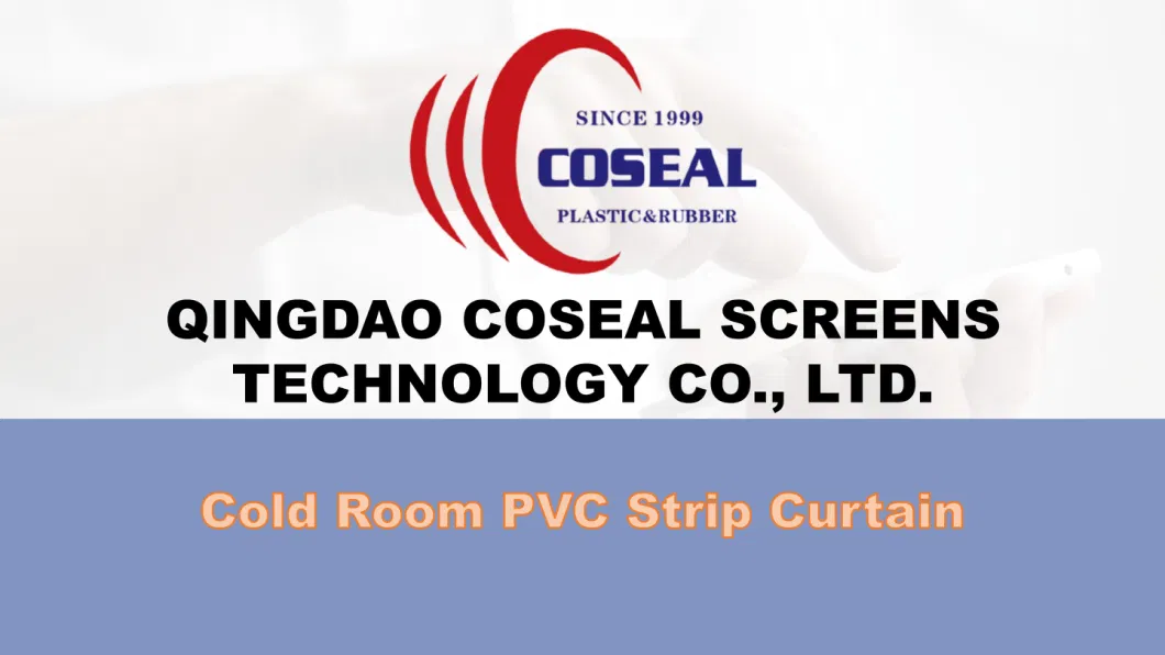 CE Professional Polar Flat/Smooth PVC Strip Curtain