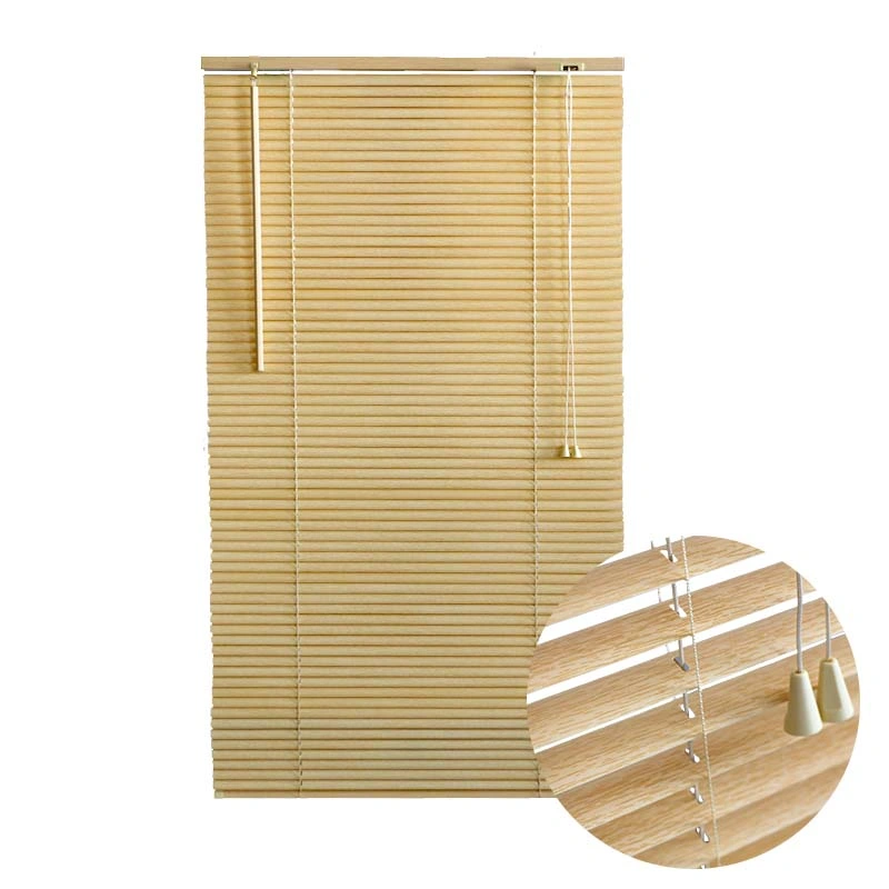 Waterproof 25mm Vinyl Mini Venetian Window Blinds PVC Curtain